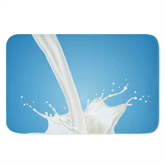 Milk Splash Print Indoor Door Mat