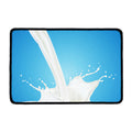 Milk Splash Print Kitchen Mat