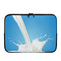 Milk Splash Print Laptop Sleeve