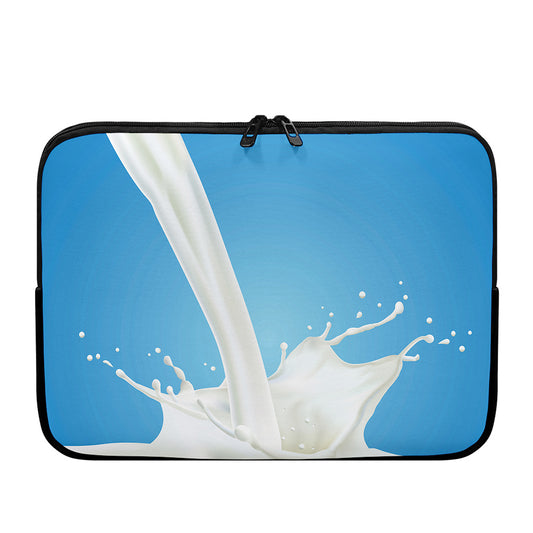 Milk Splash Print Laptop Sleeve