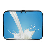 Milk Splash Print Laptop Sleeve