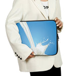 Milk Splash Print Laptop Sleeve