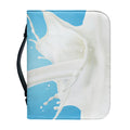 Milk Splash Print Leather Bible Cover