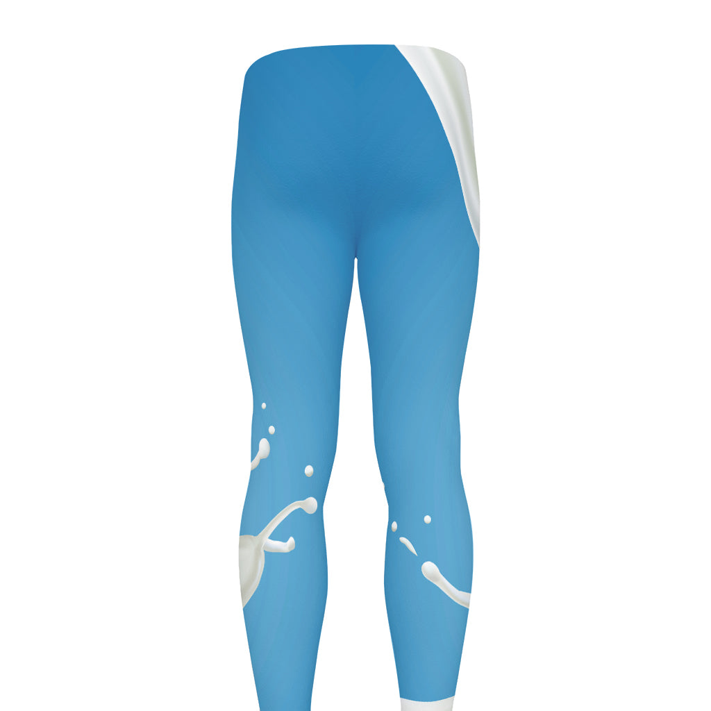 Milk Splash Print Men's leggings