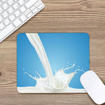 Milk Splash Print Mouse Pad
