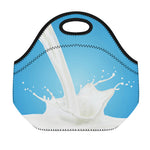 Milk Splash Print Neoprene Lunch Bag