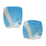 Milk Splash Print Office Chair Cover