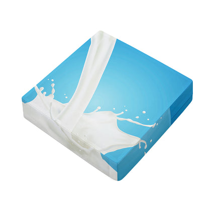 Milk Splash Print Outdoor Seat Cushion Cover