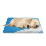 Milk Splash Print Pet Cooling Mat Cover