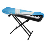 Milk Splash Print Piano Keyboard Cover