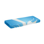 Milk Splash Print Piano Keyboard Cover