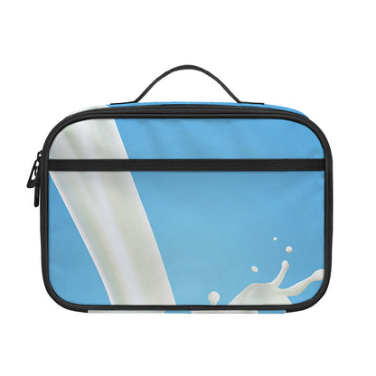 Milk Splash Print Portable Lunch Bag