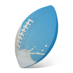Milk Splash Print Rugby Ball