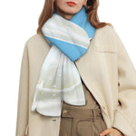 Milk Splash Print Scarf