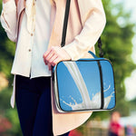 Milk Splash Print Shoulder Strap Bible Bag