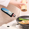 Milk Splash Print Skillet Handle Cover