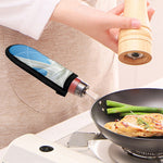 Milk Splash Print Skillet Handle Cover