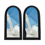 Milk Splash Print Skillet Handle Cover