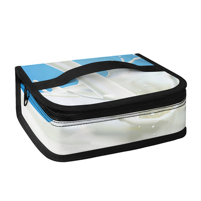 Milk Splash Print Small Lunch Bag