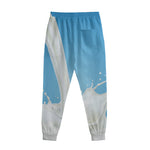 Milk Splash Print Sweatpants