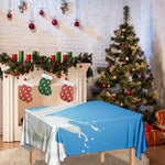 Milk Splash Print Tablecloth