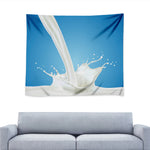 Milk Splash Print Tapestry