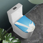 Milk Splash Print Toilet Lid Cover