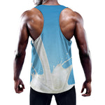 Milk Splash Print Training Tank Top