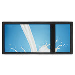 Milk Splash Print Trifold Wallet