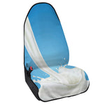 Milk Splash Print Waterproof Car Seat Cover