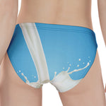 Milk Splash Print Women's Panties