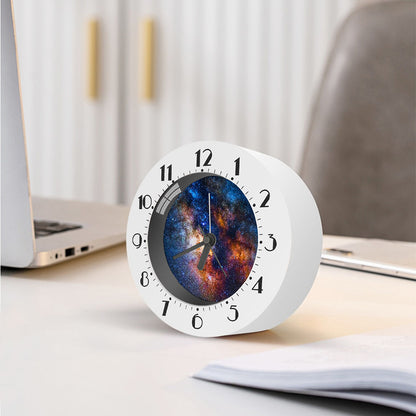 Milky Way Universe Galaxy Space Print Alarm Clock