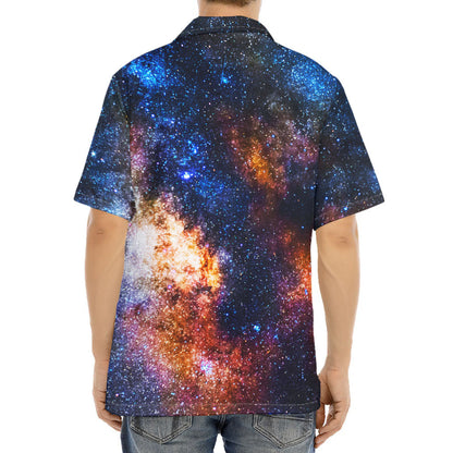 Milky Way Universe Galaxy Space Print Aloha Shirt