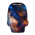 Milky Way Universe Galaxy Space Print Baby Seat Cover