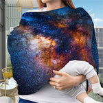 Milky Way Universe Galaxy Space Print Baby Seat Cover