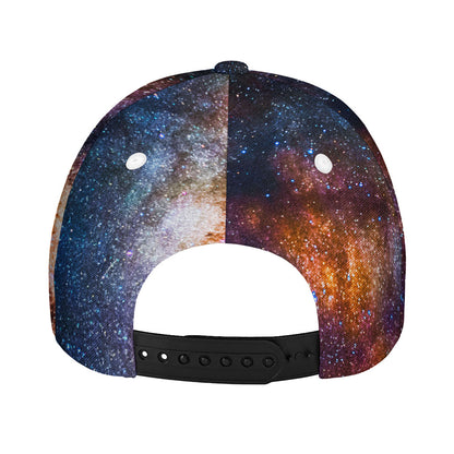 Milky Way Universe Galaxy Space Print Baseball Cap