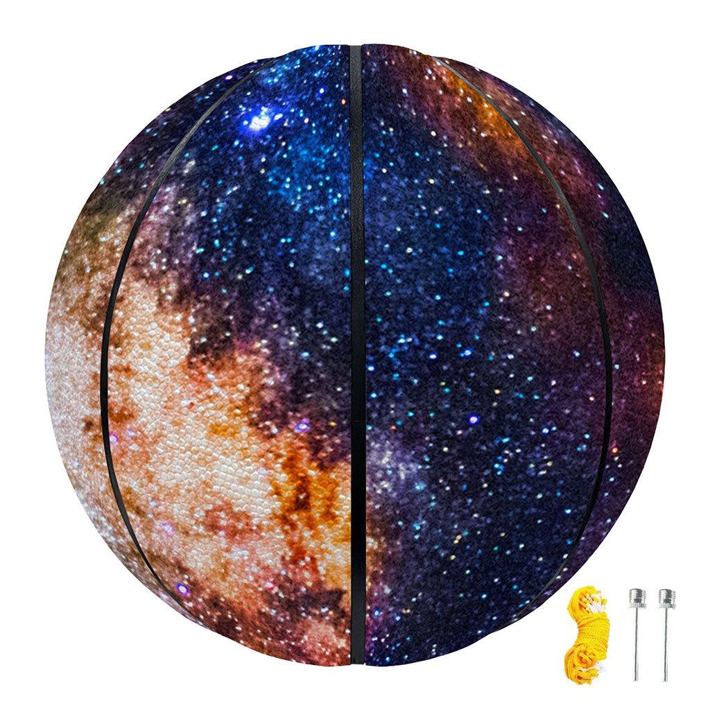 Milky Way Universe Galaxy Space Print Basketball