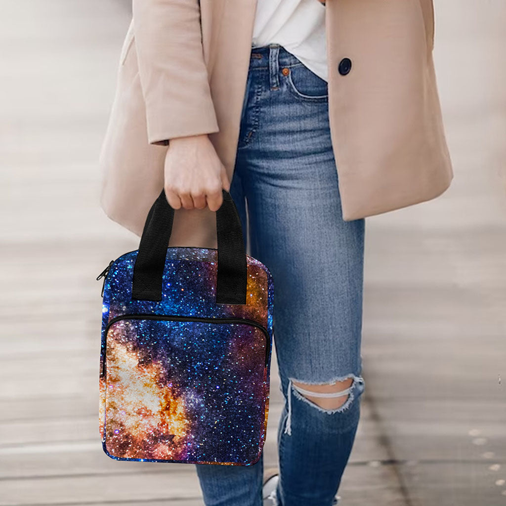 Milky Way Universe Galaxy Space Print Bible Tote Bag