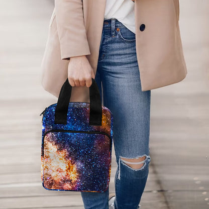 Milky Way Universe Galaxy Space Print Bible Tote Bag