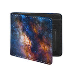 Milky Way Universe Galaxy Space Print Bifold Wallet