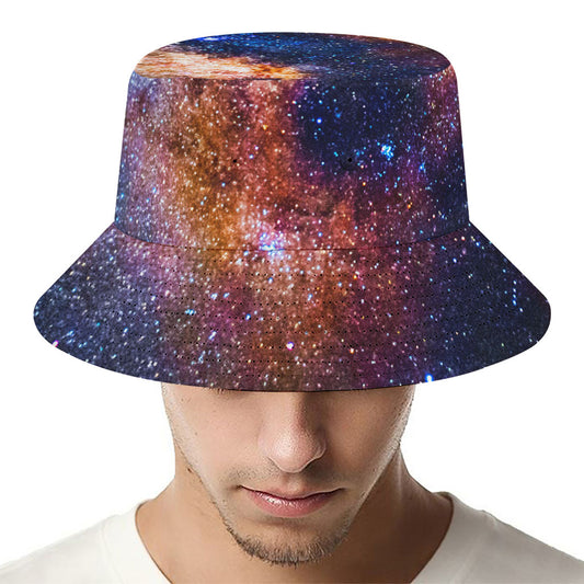 Milky Way Universe Galaxy Space Print Bucket Hat