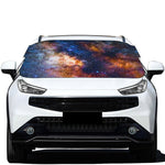 Milky Way Universe Galaxy Space Print Car Windshield Snow Cover
