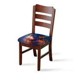 Milky Way Universe Galaxy Space Print Chair Cushion Cover