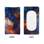 Milky Way Universe Galaxy Space Print Changing Pad Cover