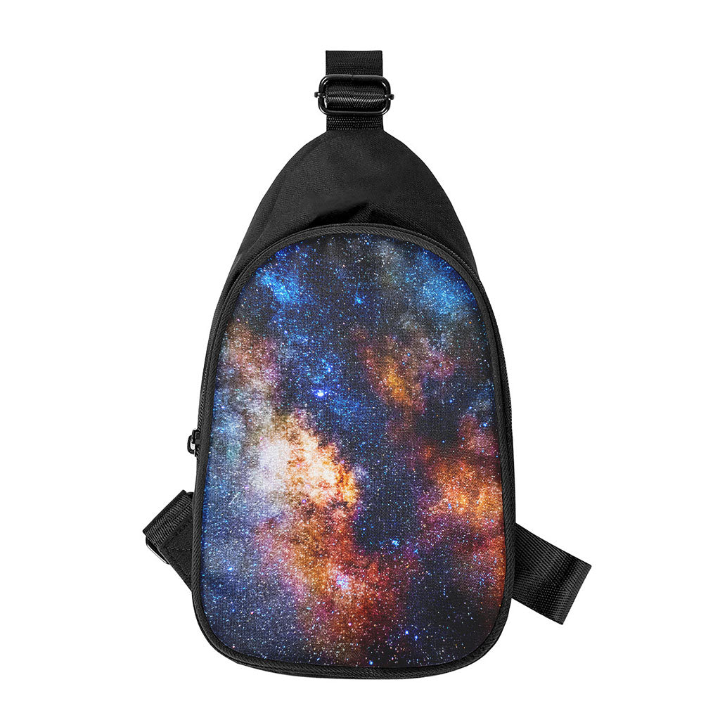 Milky Way Universe Galaxy Space Print Chest Bag