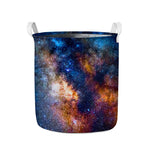 Milky Way Universe Galaxy Space Print Collapsible Laundry Basket