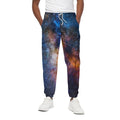 Milky Way Universe Galaxy Space Print Cotton Sweatpants