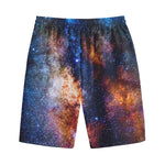 Milky Way Universe Galaxy Space Print Cotton Shorts
