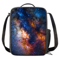 Milky Way Universe Galaxy Space Print Crossbody Lunch Bag