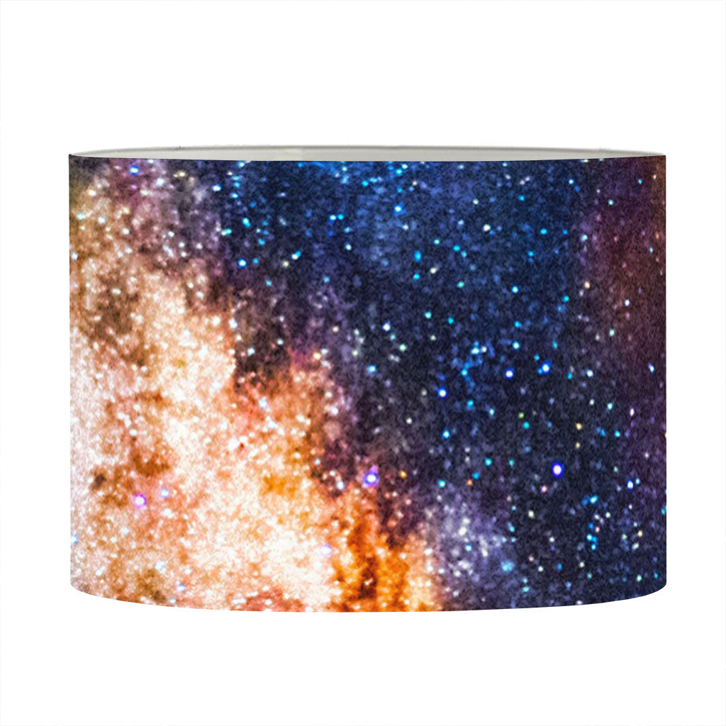 Milky Way Universe Galaxy Space Print Drum Lamp Shade